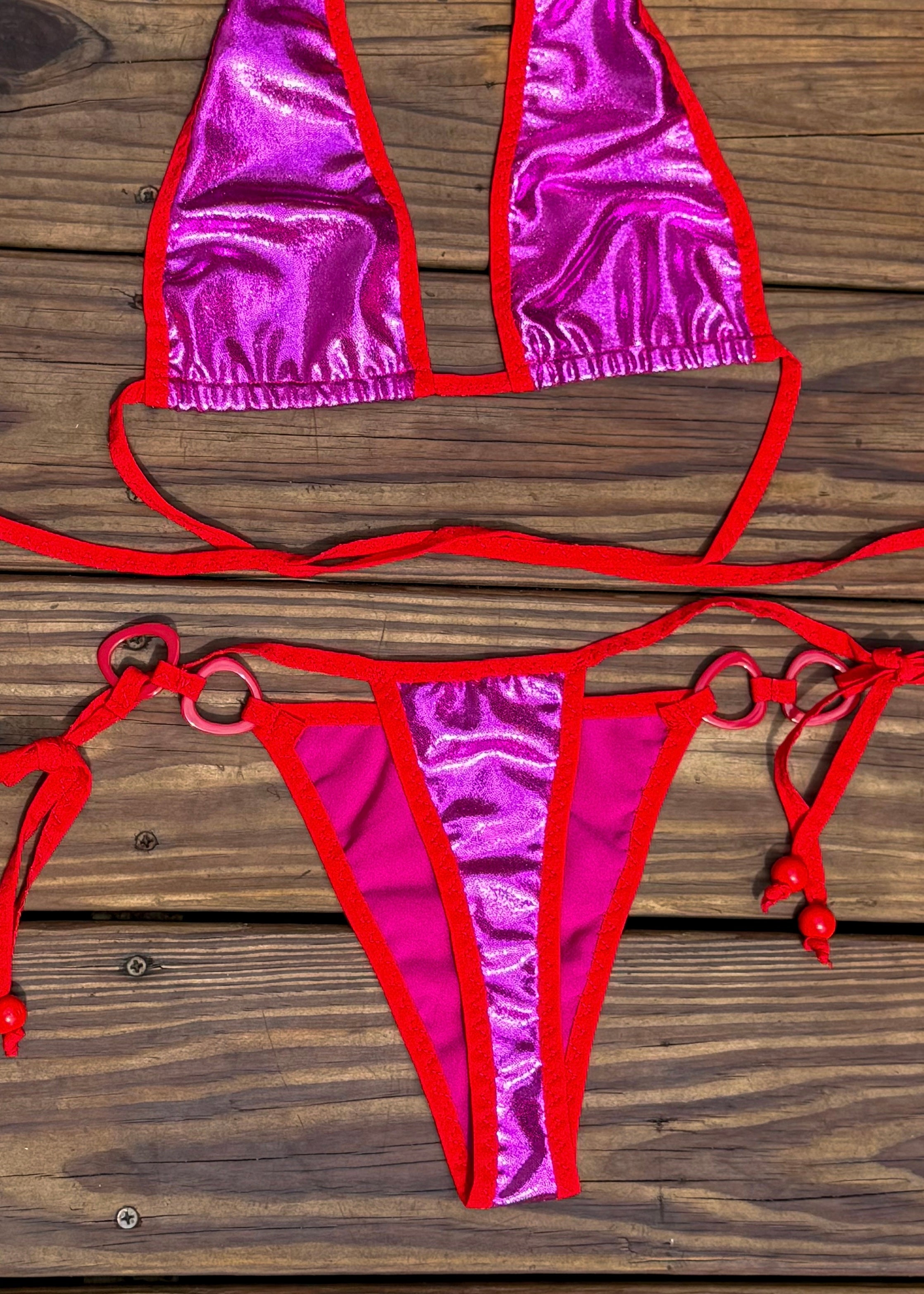 Metallic Thong Kini - 1 of 1 (SIZE M)