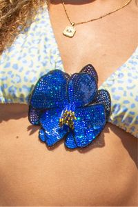 Sequin Flower Clip