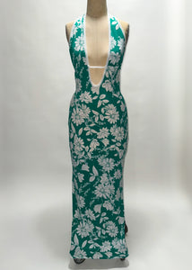 Green Floral Dress - 1 of 1 (SIZE M)