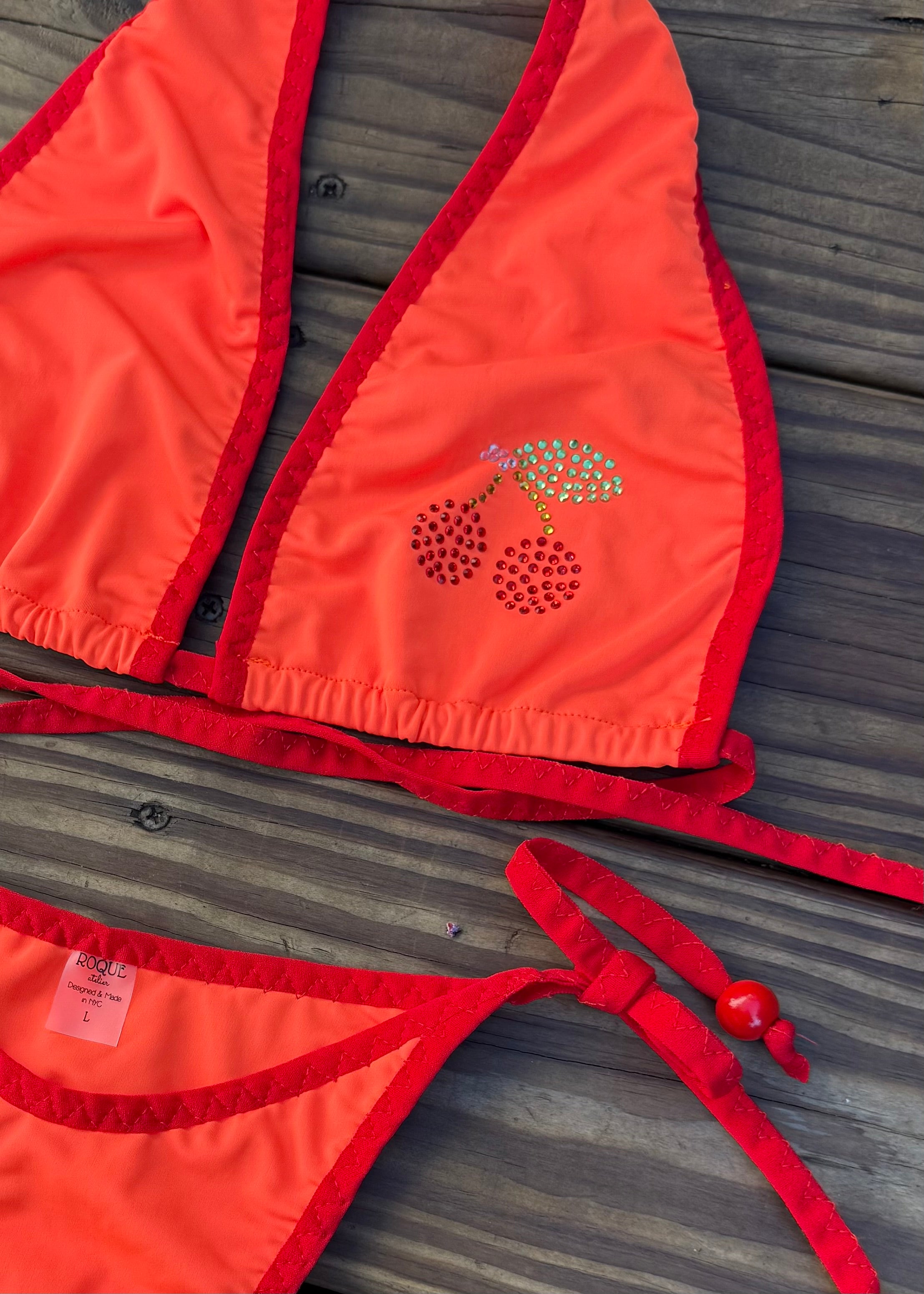 Cherry 3-Piece Kini - 1 of 1 (SIZE L)
