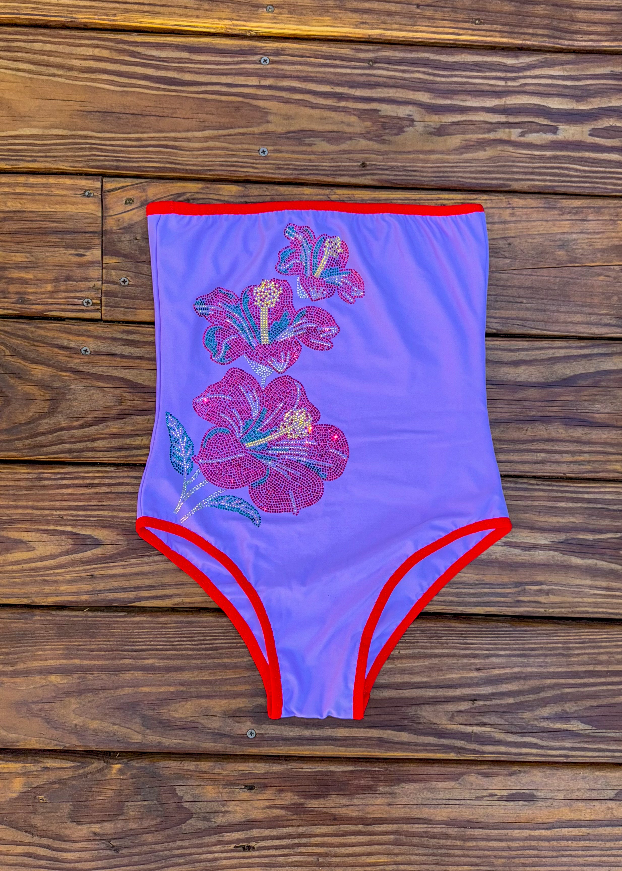 Hibiscus One Piece - 1 of 1 (SIZE M)