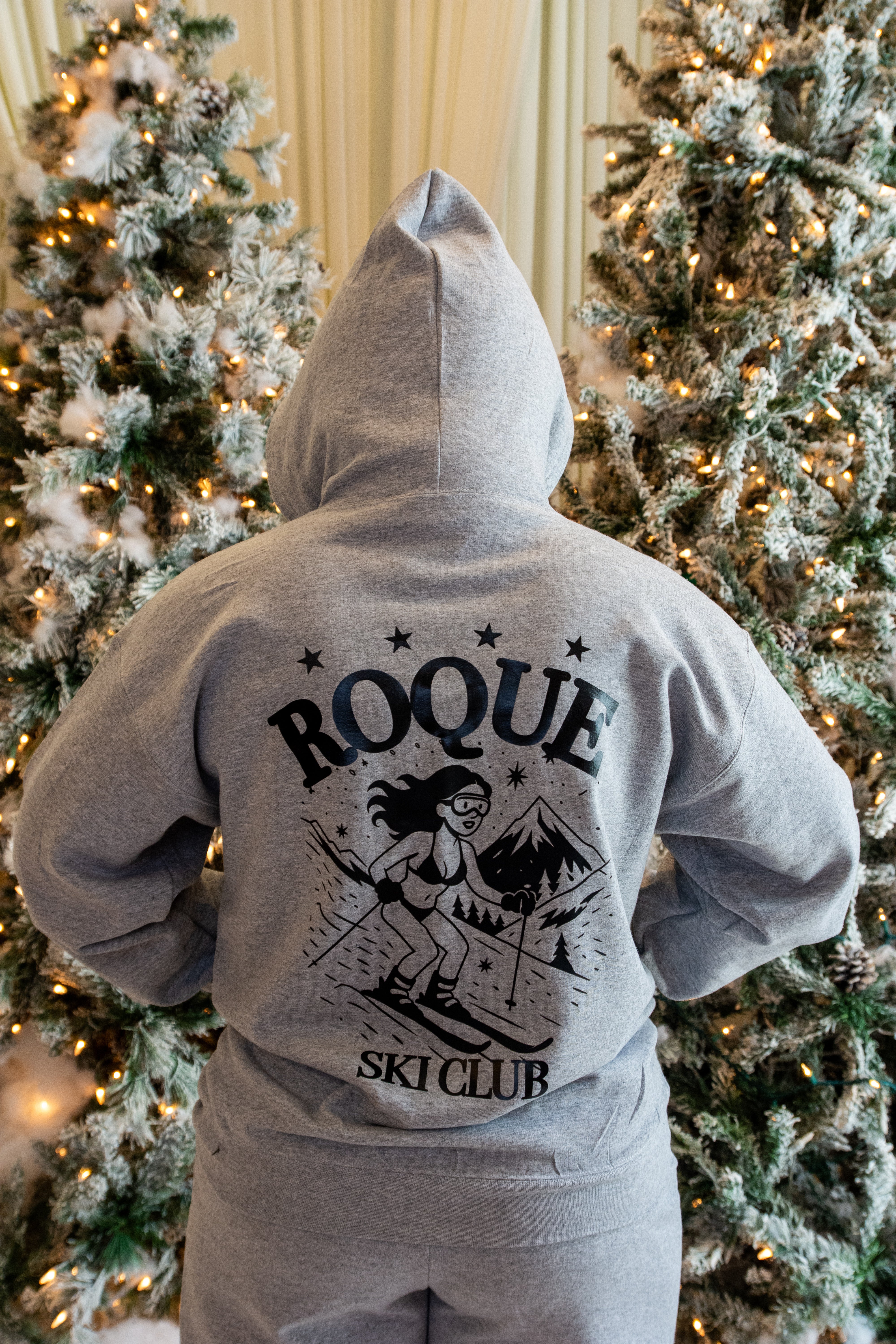 Roque Ski Club Graphic Zip Hoodie