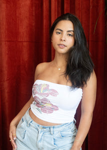 Hibiscus Tube Top