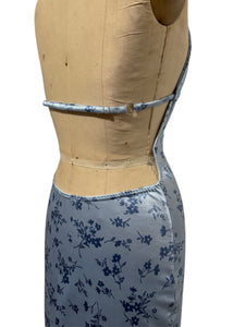 Satin Flower Dress - 1 of 1 (SIZE M)