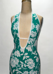 Green Floral Dress - 1 of 1 (SIZE M)