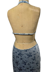 Satin Flower Dress - 1 of 1 (SIZE M)
