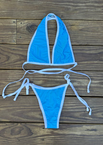 Reversible Blue Swirl Kini - 1 of 1 (SIZE M)
